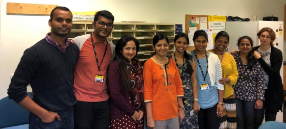 Dr Vijaya Gothwal, PhD Students and SOVS Staff